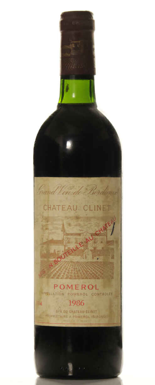 Chateau Clinet 1986