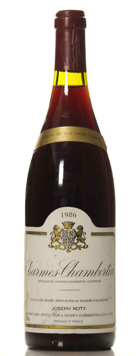 Jospeh Roty Charmes Chambertin Tres Vieilles Vignes Grand Cru 1986