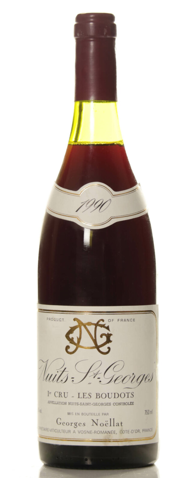 Georges Noellat Nuits St Georges Les Boudots 1er Cru, 1990