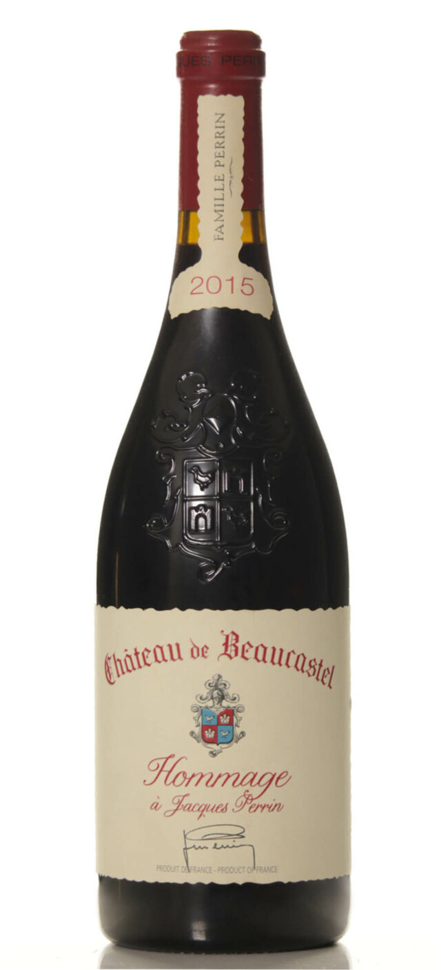 Beaucastel Chateauneuf Du Pape  Hommage A Jacques Perrin, 2015