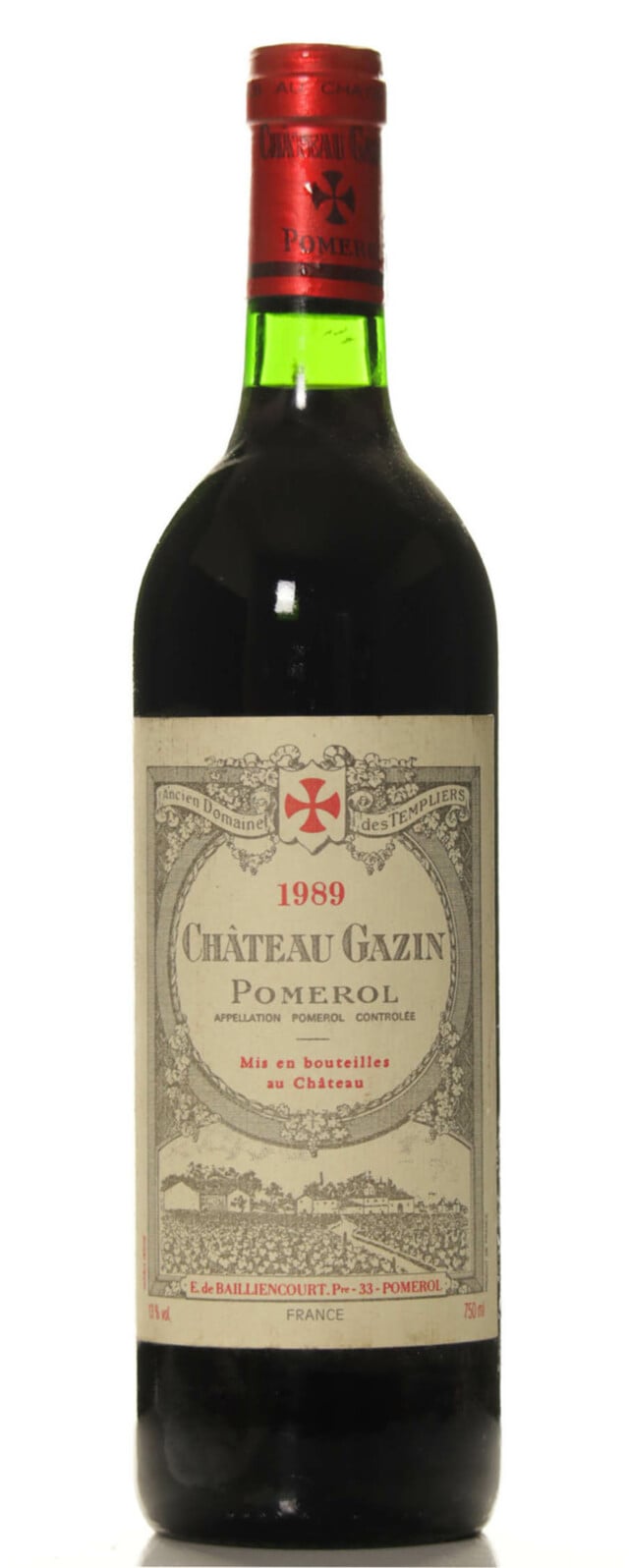 Chateau Gazin, 1989