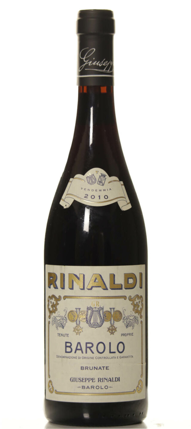 Giuseppe Rinaldi Barolo Brunate, 2010