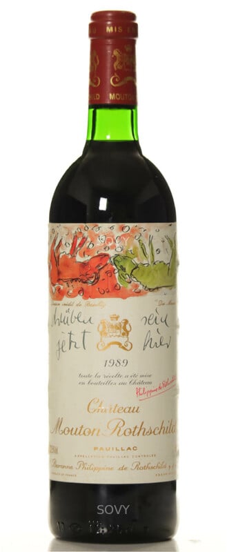 Chateau Mouton Rothschild, 1989