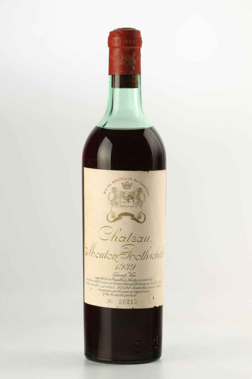 Chateau Mouton Rothschild, 1939