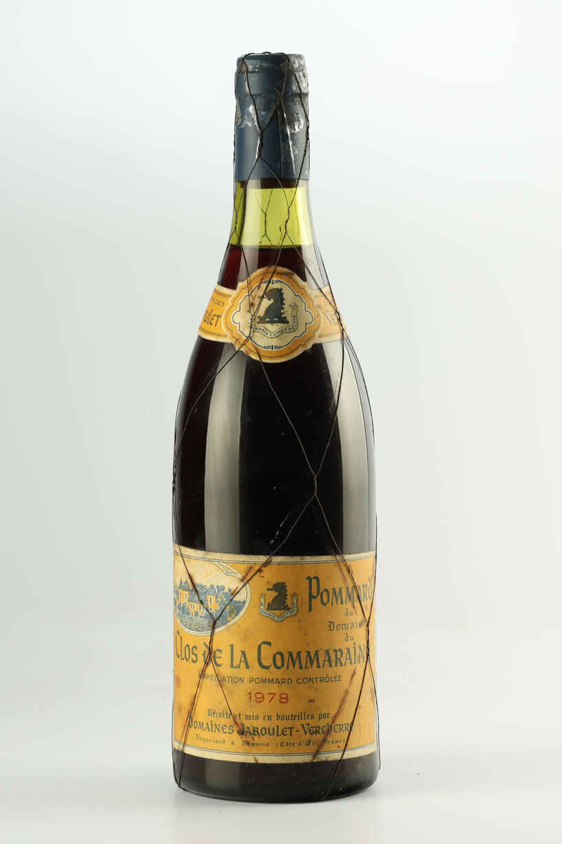 Jaboulet Vercherre Pommard Clos De La Commaraine 1er Cru 1978