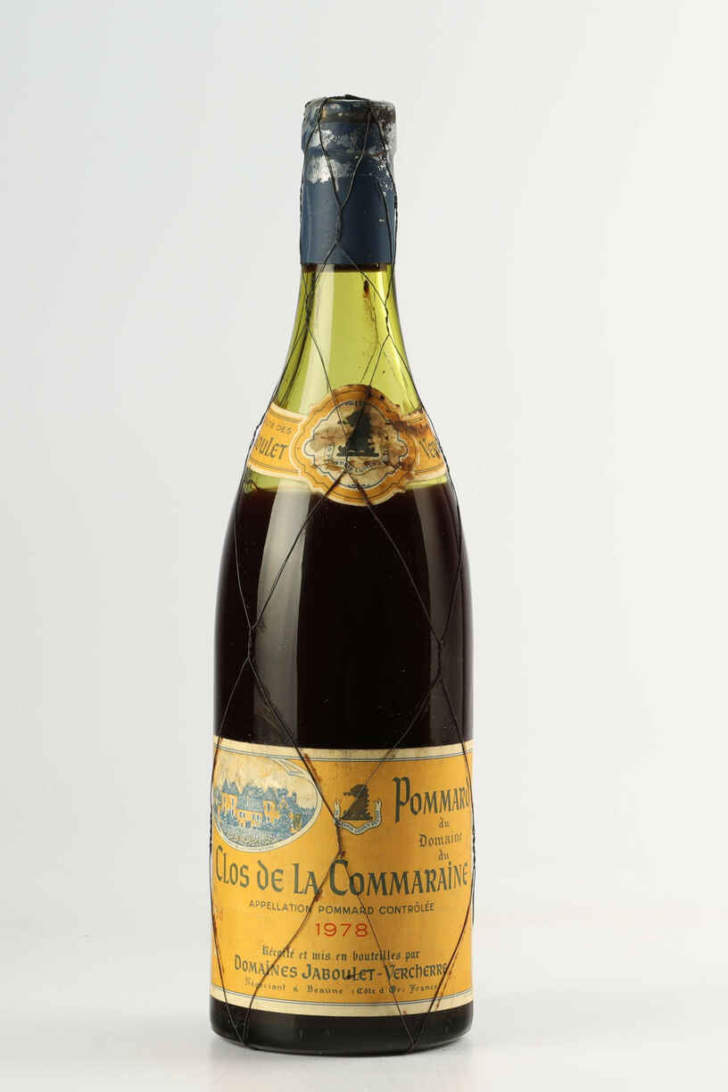 Jaboulet Vercherre Pommard Clos De La Commaraine 1er Cru 1978