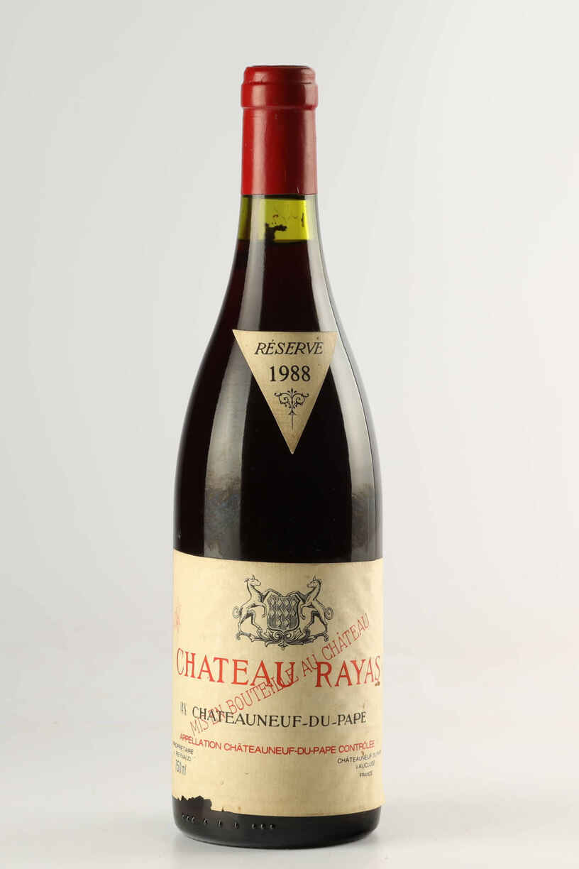 Rayas  Chateauneuf Du Pape Reserve 1988