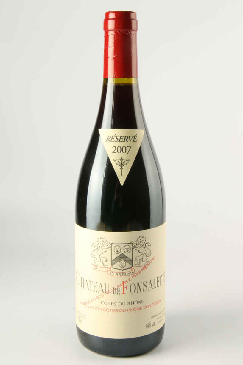 Rayas Chateau De Fonsalette Reserve 2007