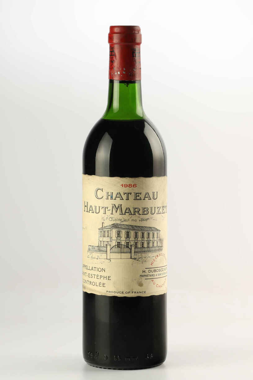 Chateau Haut Marbuzet 1986