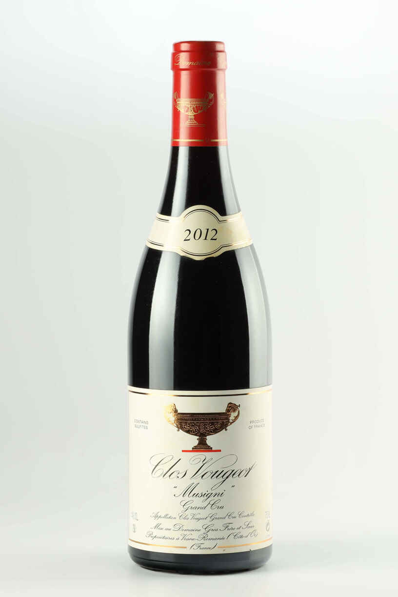 Gros Frere Et Soeur Clos De Vougeot  Grand Cru 2012
