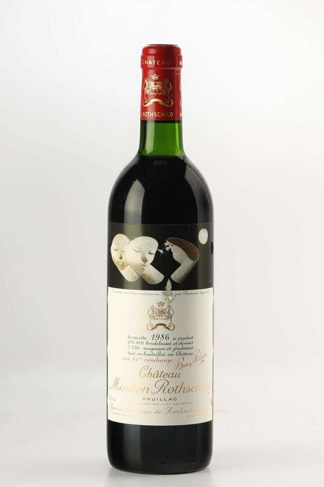 Chateau Mouton Rothschild, 1986