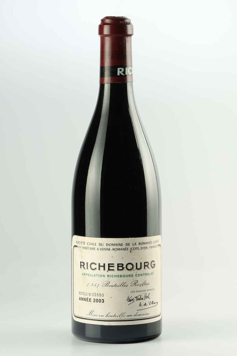 De La Romanee Conti Richebourg Grand Cru 2003