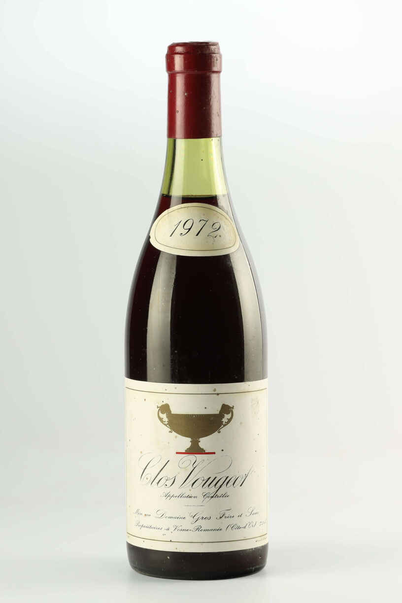 Gros Frere Et Soeur Clos De Vougeot  Grand Cru 1972