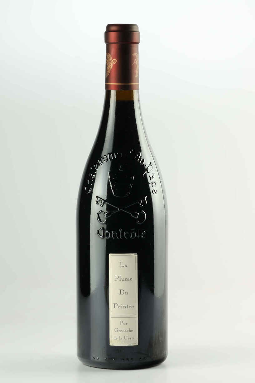 De La Mordoree Chateauneuf Du Pape  La Plume Du Peintre Pur Grenache De La Crau 2005