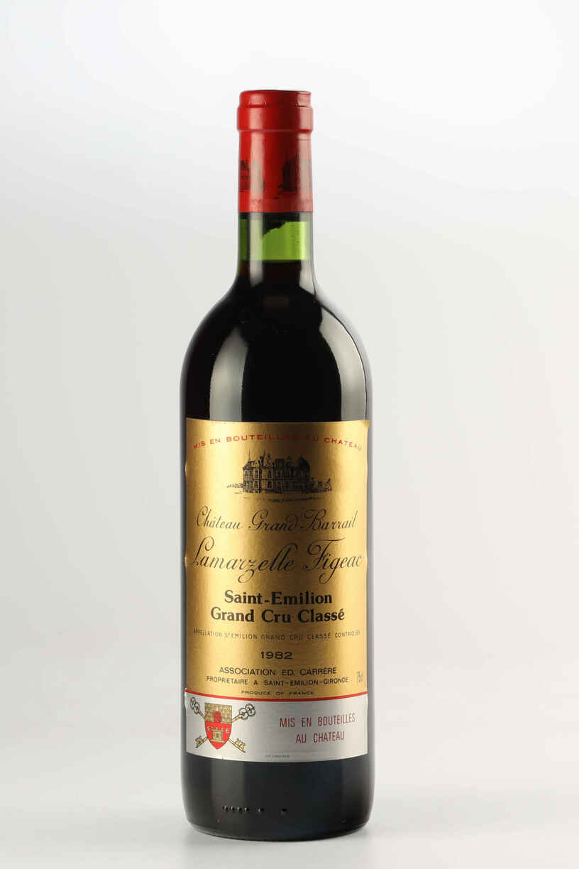 Chateau Grand Barrail Lamarzelle Figeac 1982