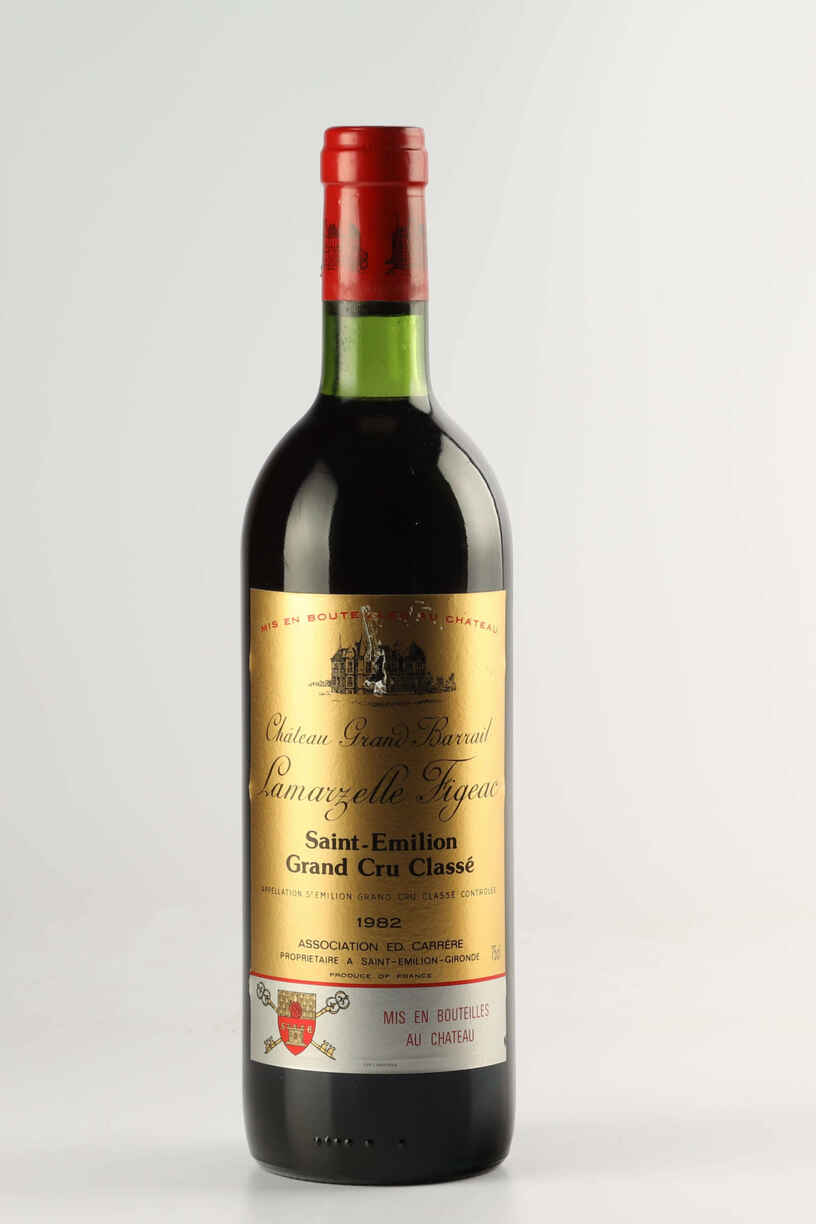 Chateau Grand Barrail Lamarzelle Figeac 1982