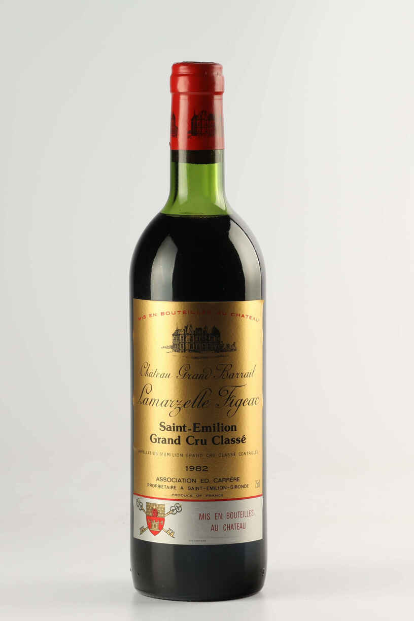 Chateau Grand Barrail Lamarzelle Figeac 1982