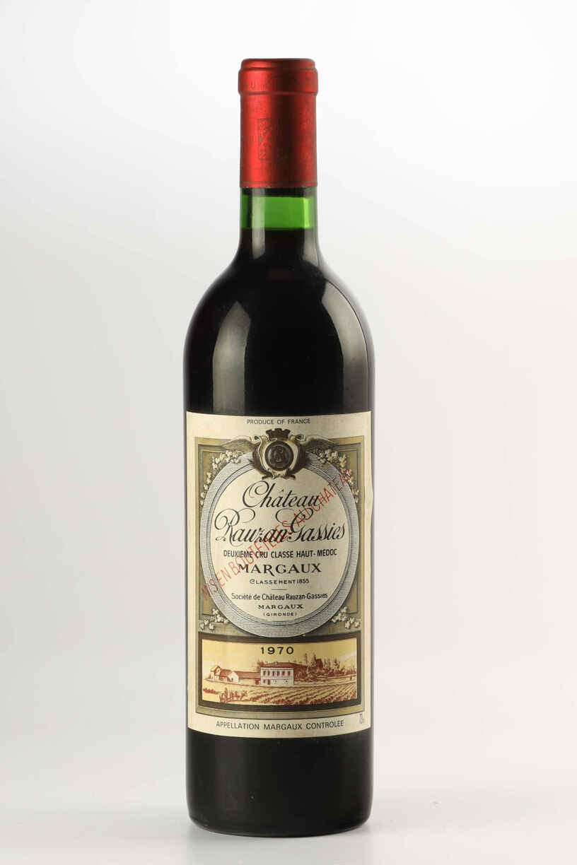 Chateau Rauzan Gassies 1970