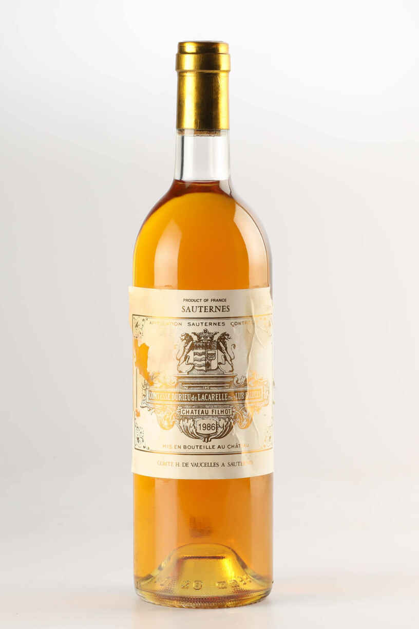 Chateau Filhot 1986