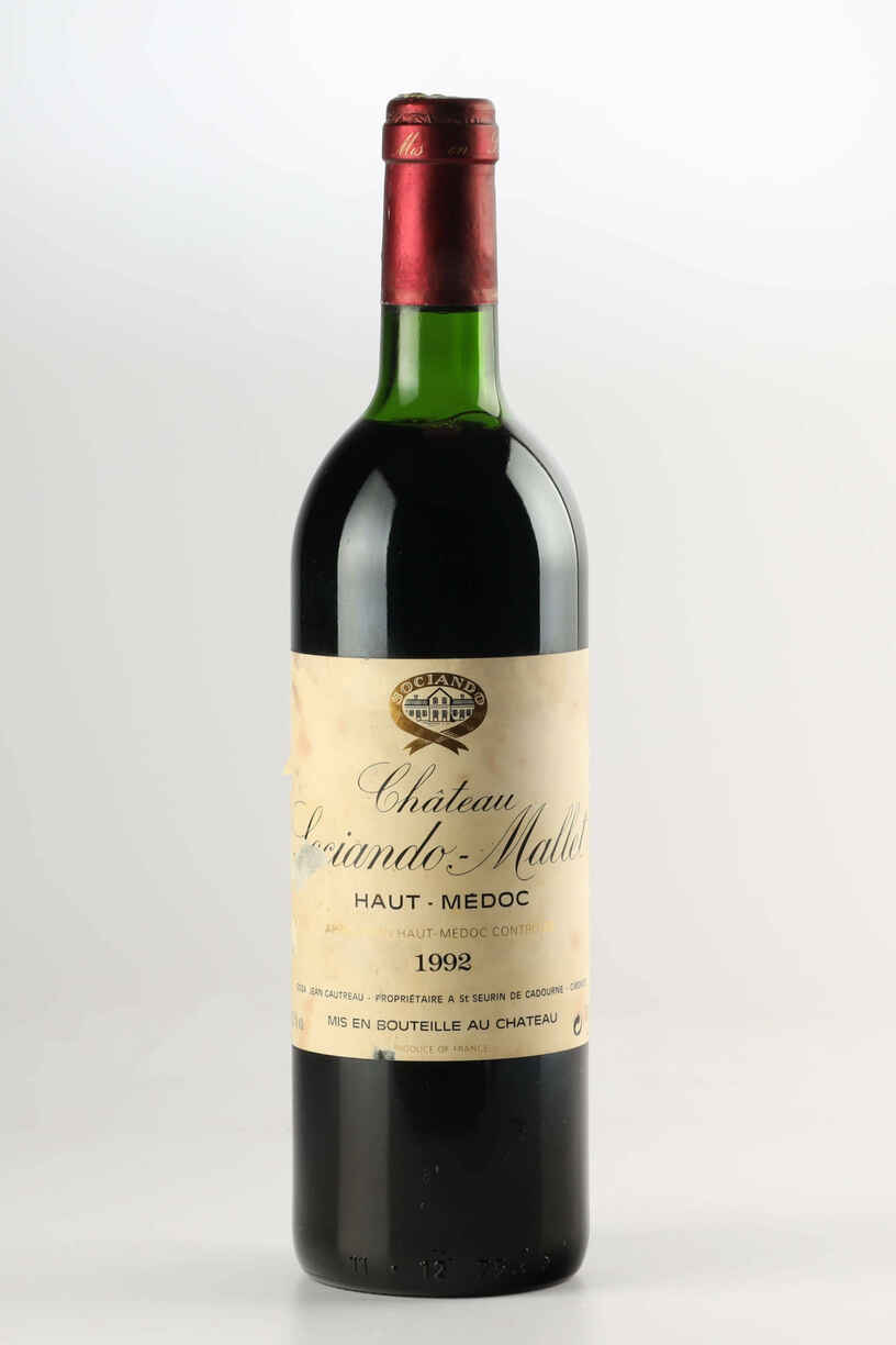 Chateau Sociando Mallet 1992