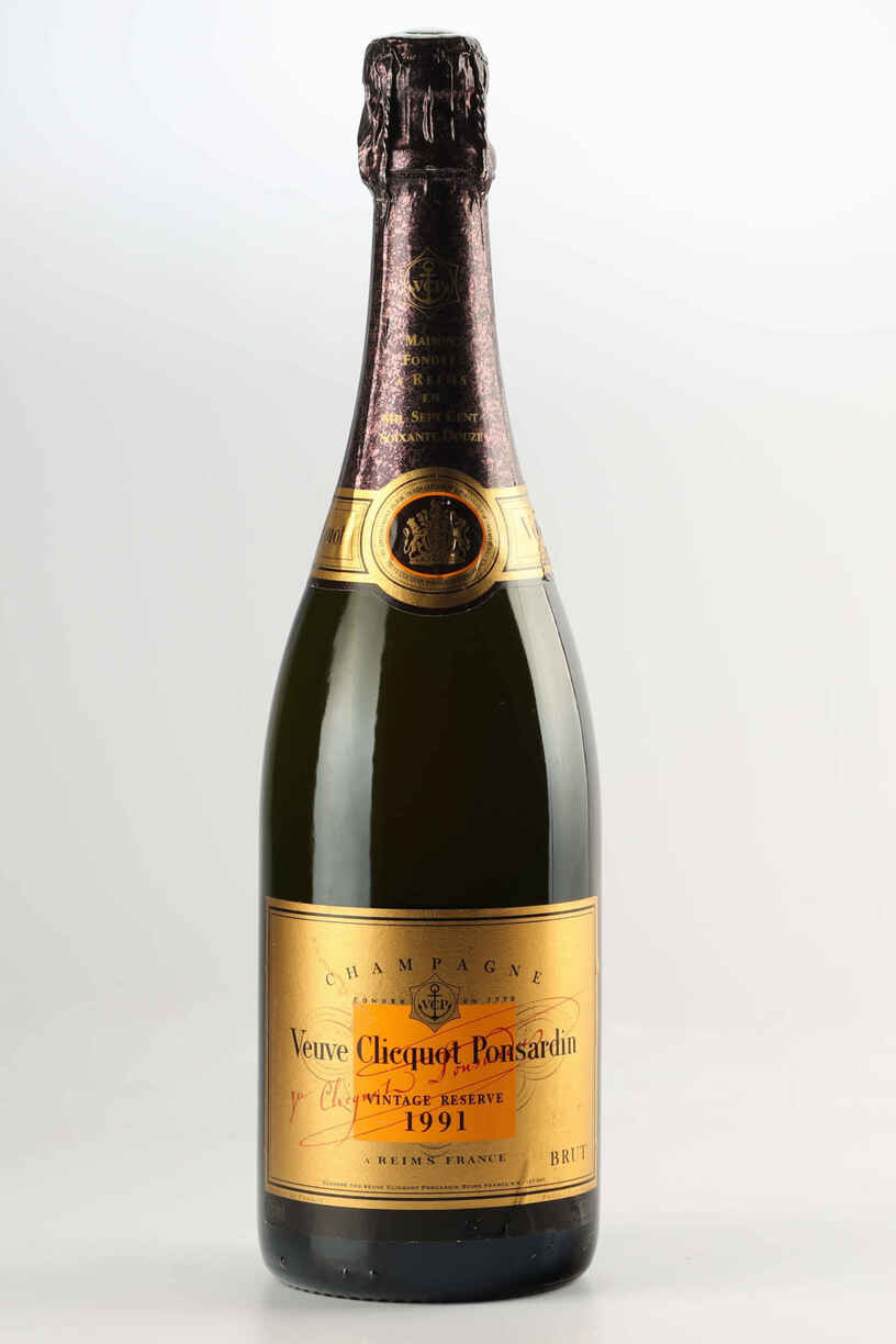 Veuve Clicquot Ponsardin Reserve Brut 1991