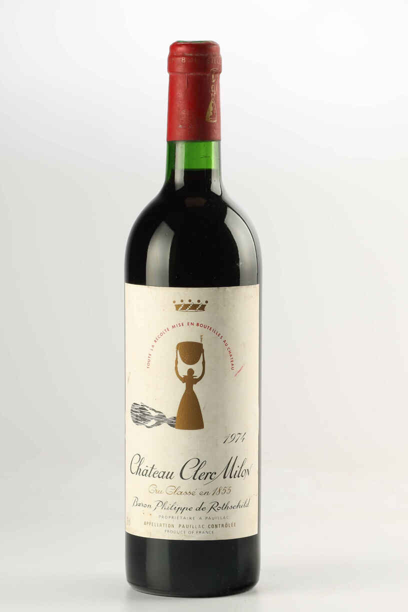 Chateau Clerc Milon 1974
