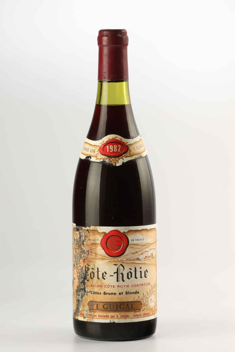 E.guigal Cote Rotie 1982