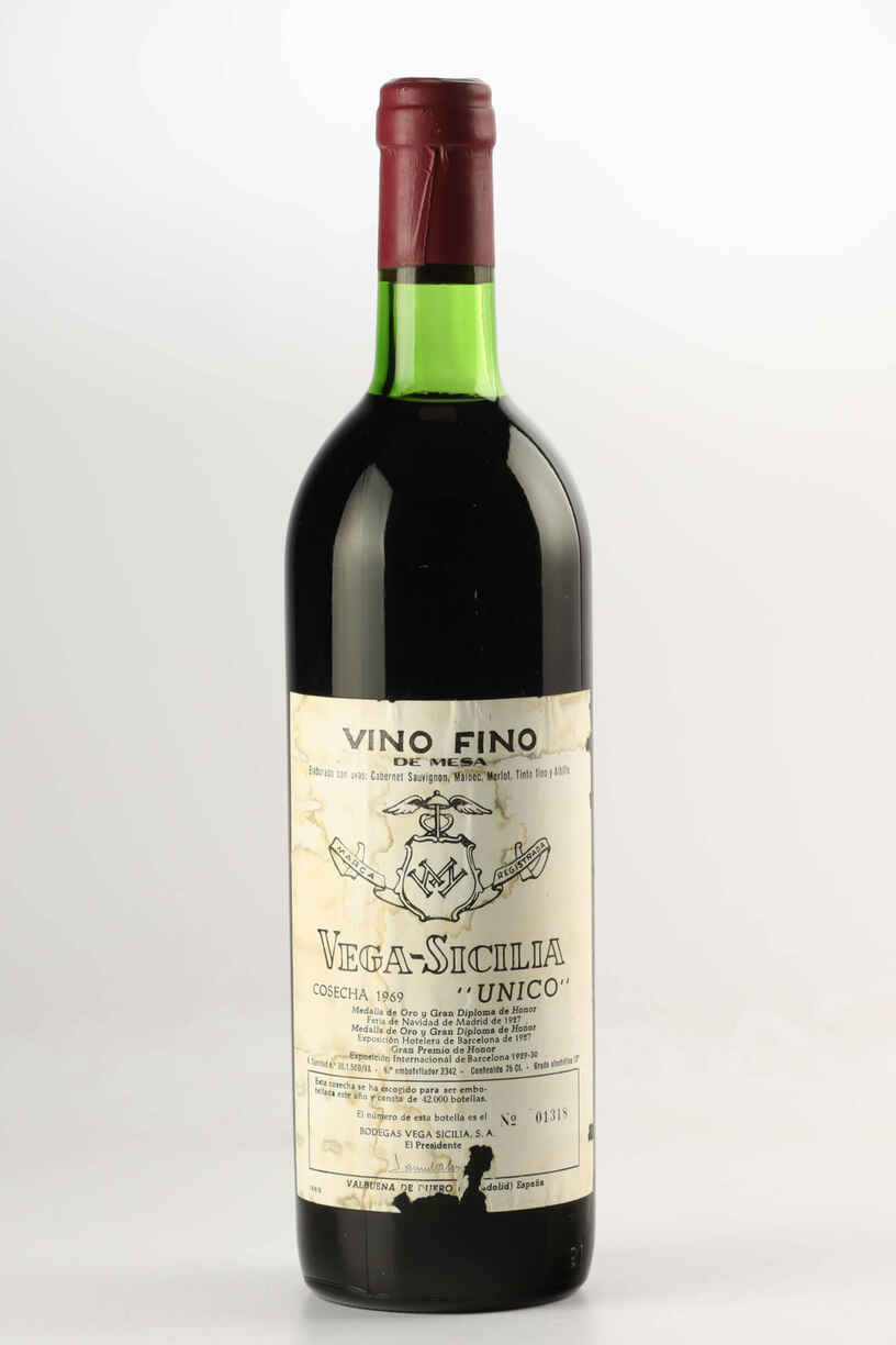 Vega Sicilia Unico 1969