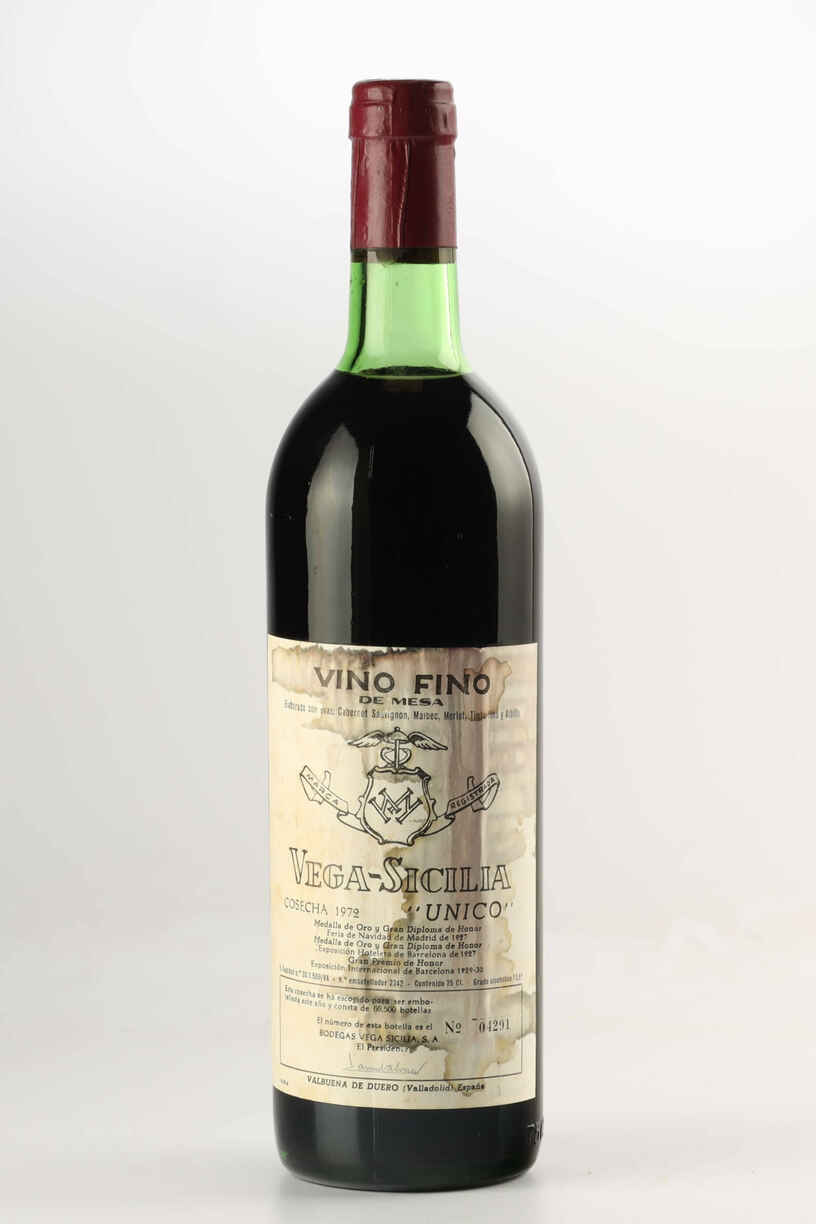 Vega Sicilia Unico 1972