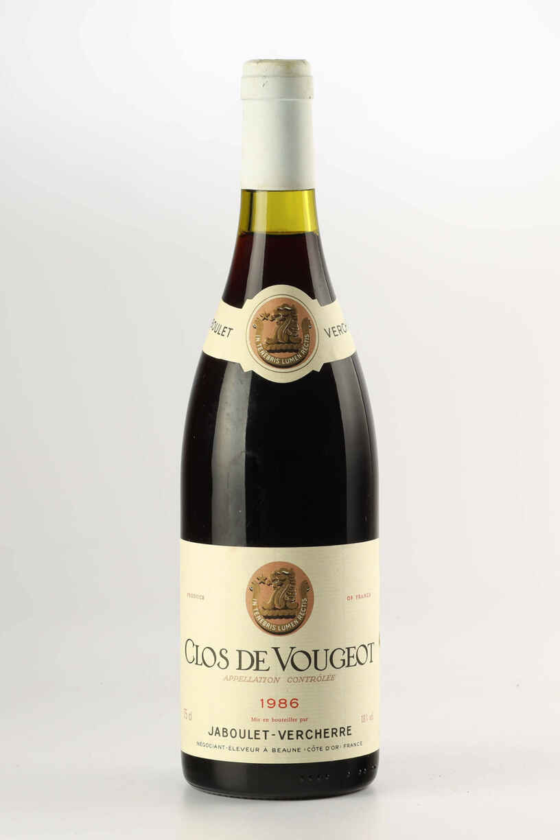 Jaboulet Vercherre Clos Vougeot Grand Cru, 1986