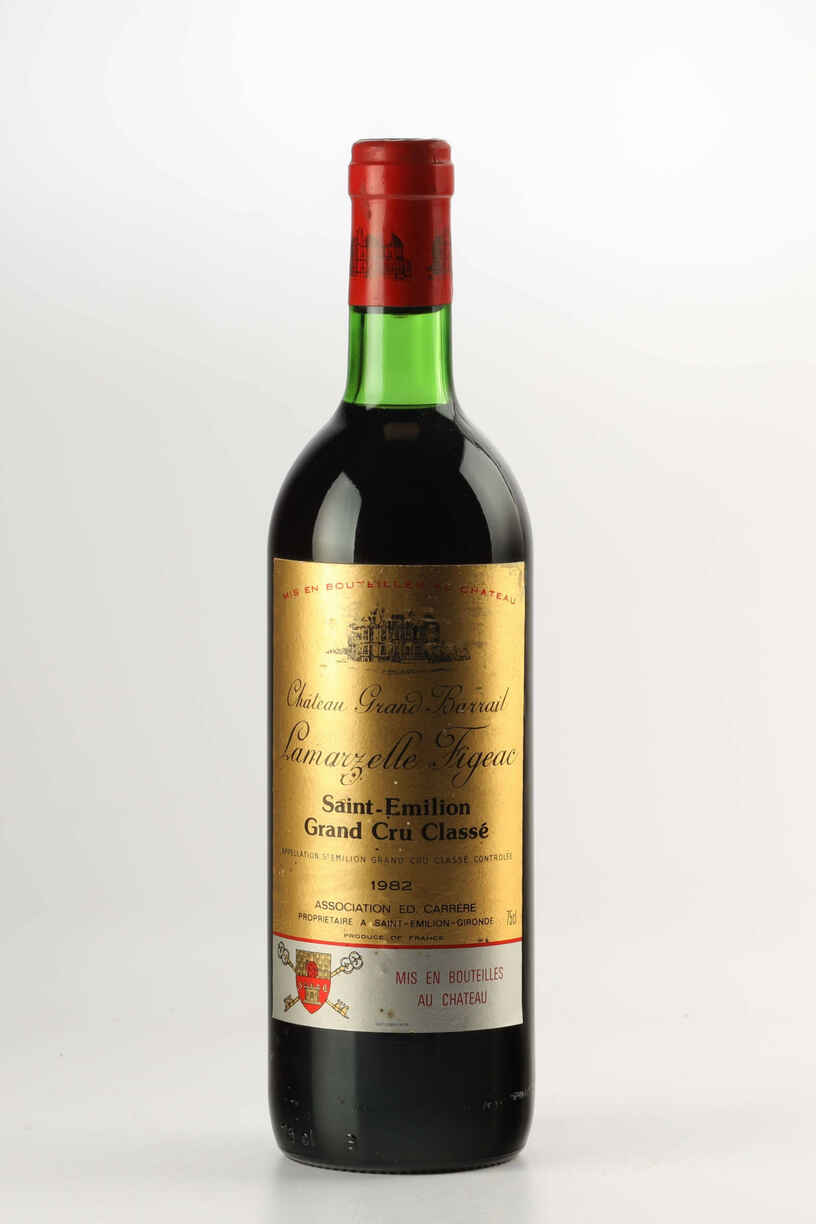 Chateau Grand Barrail Lamarzelle Figeac 1982