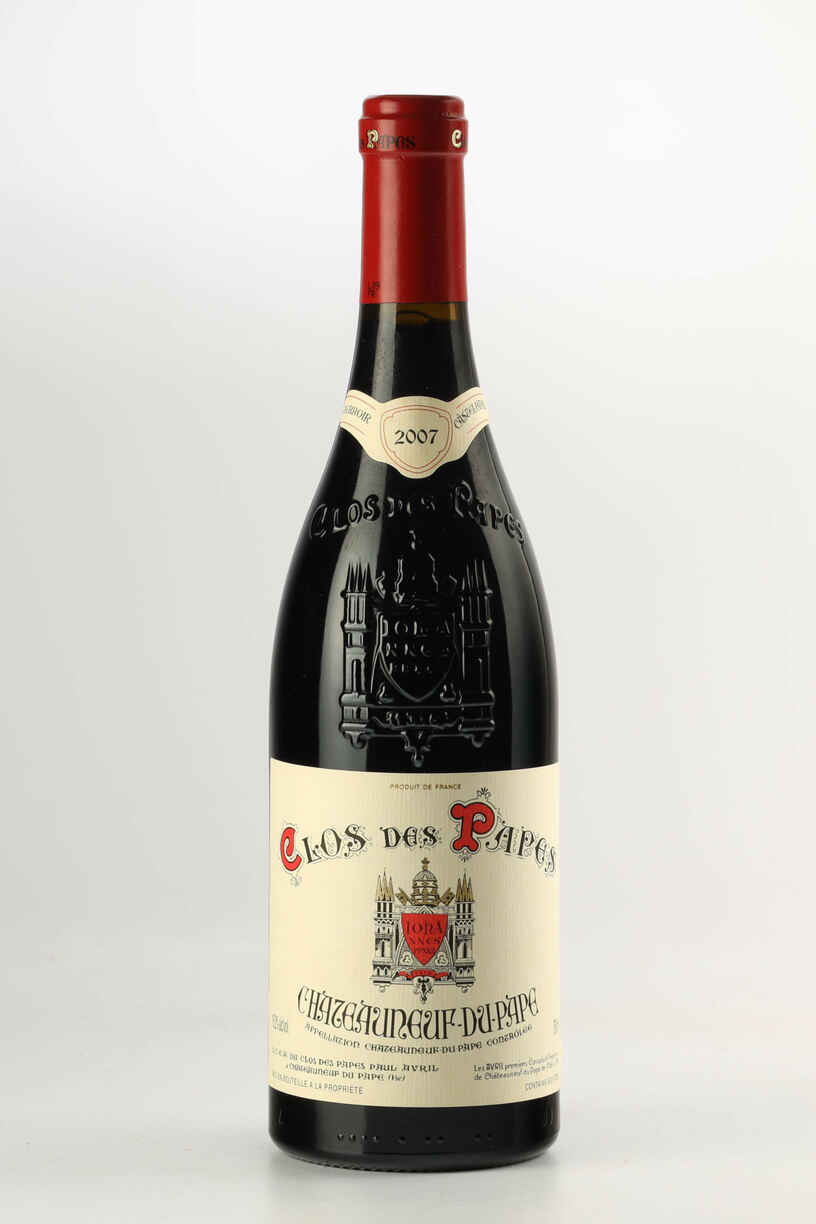 Clos Des Papes Chateauneuf Du Pape, 2007