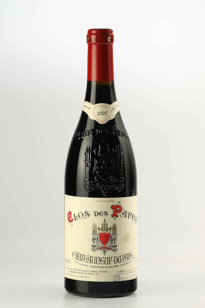 Clos Des Papes Chateauneuf Du Pape, 2007