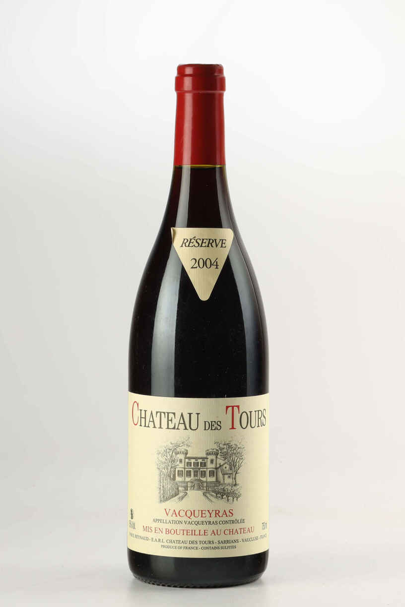 Rayas Chateau Des Tours Vacqueyras Rouge, 2004