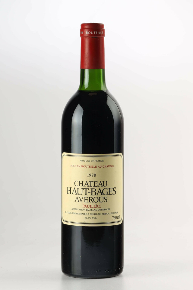 Chateau Lynch Bages Haut Bages Averous, 1988