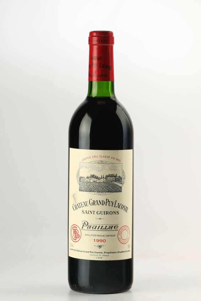 Chateau Grand Puy Lacoste, 1990