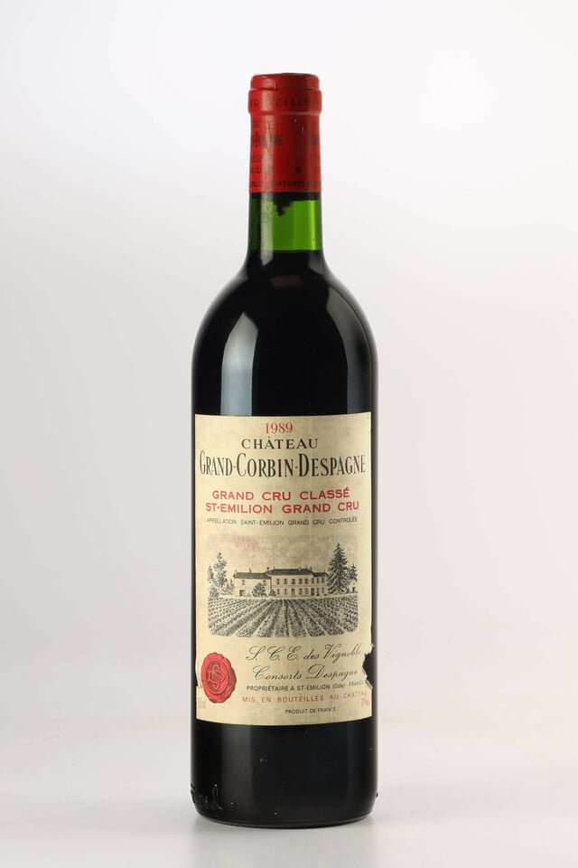 Chateau Grand Corbin Despagne, 1989