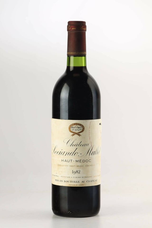 Chateau Sociando Mallet, 1982