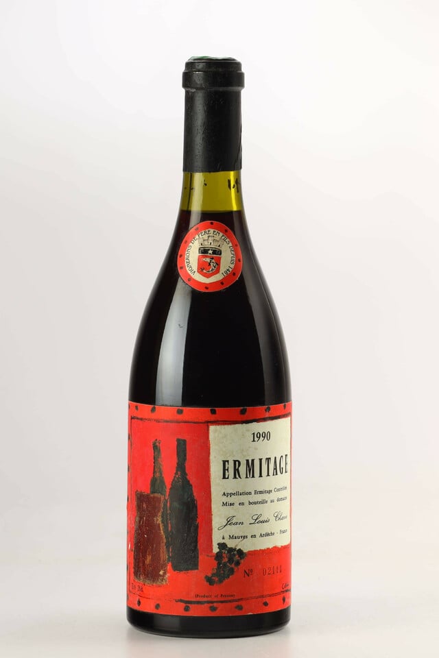 Jean Louis Chave Hermitage Rouge Cuvee Cathelin, 1990