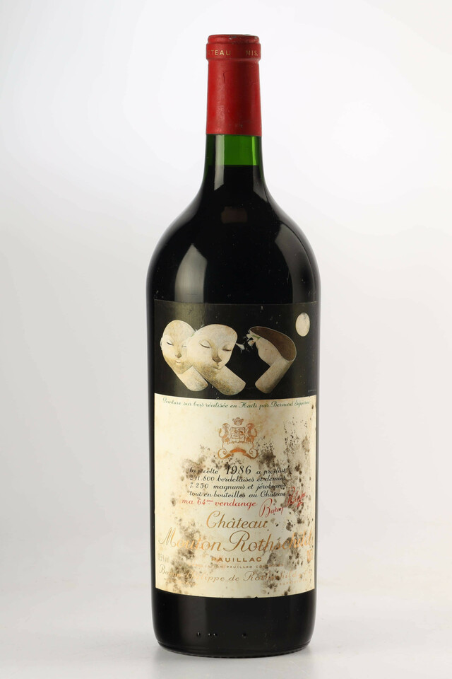 Chateau Mouton Rothschild, 1986
