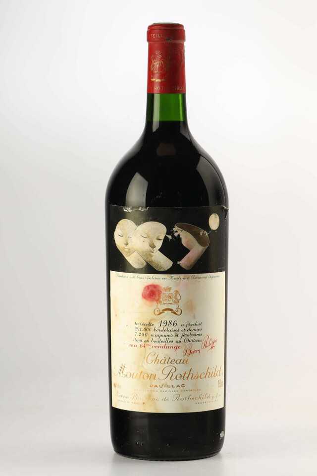 Chateau Mouton Rothschild, 1986