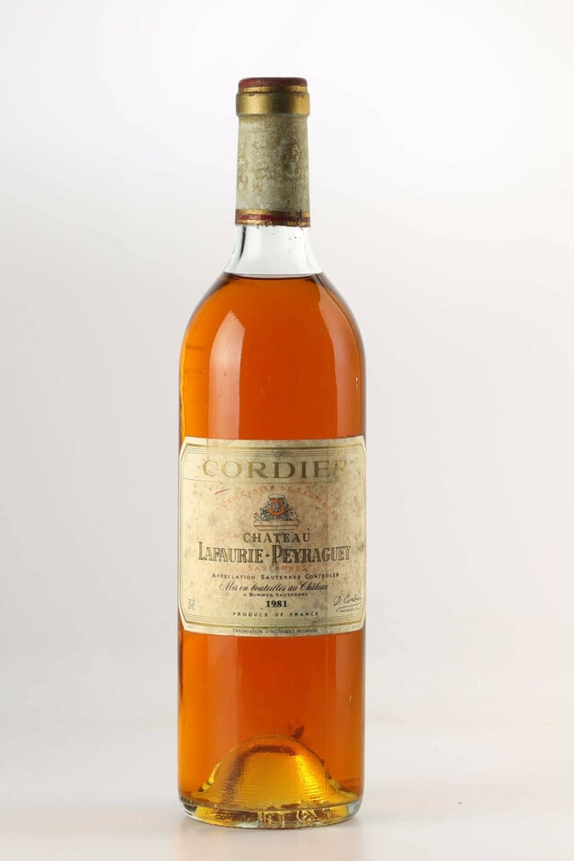Chateau Lafaurie Peyraguey, 1981