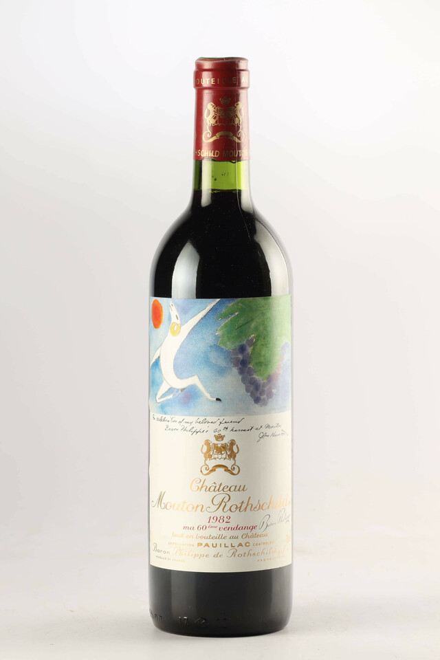 Chateau Mouton Rothschild, 1982