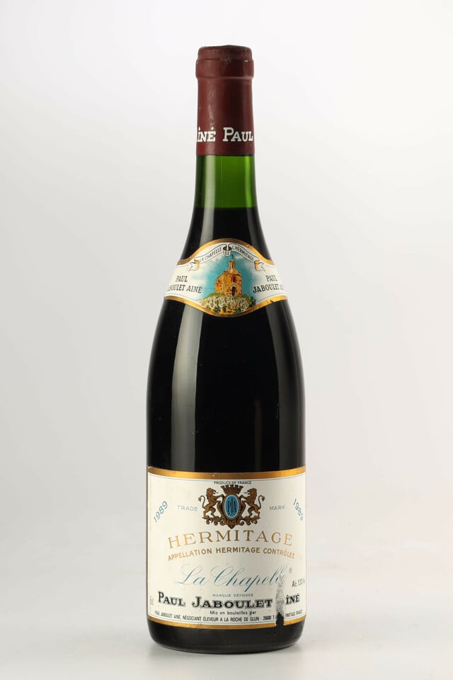 Paul Jaboulet Aine Hermitage La Chapelle, 1989