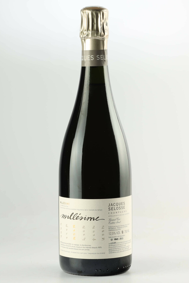 Jacques Selosse Millesime Grand Cru Extra Brut Blanc De Blancs, 2002