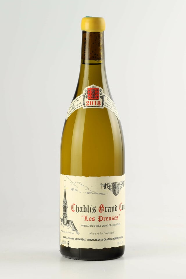 Vincent Dauvissat Chablis Les Preuses Grand Cru, 2018
