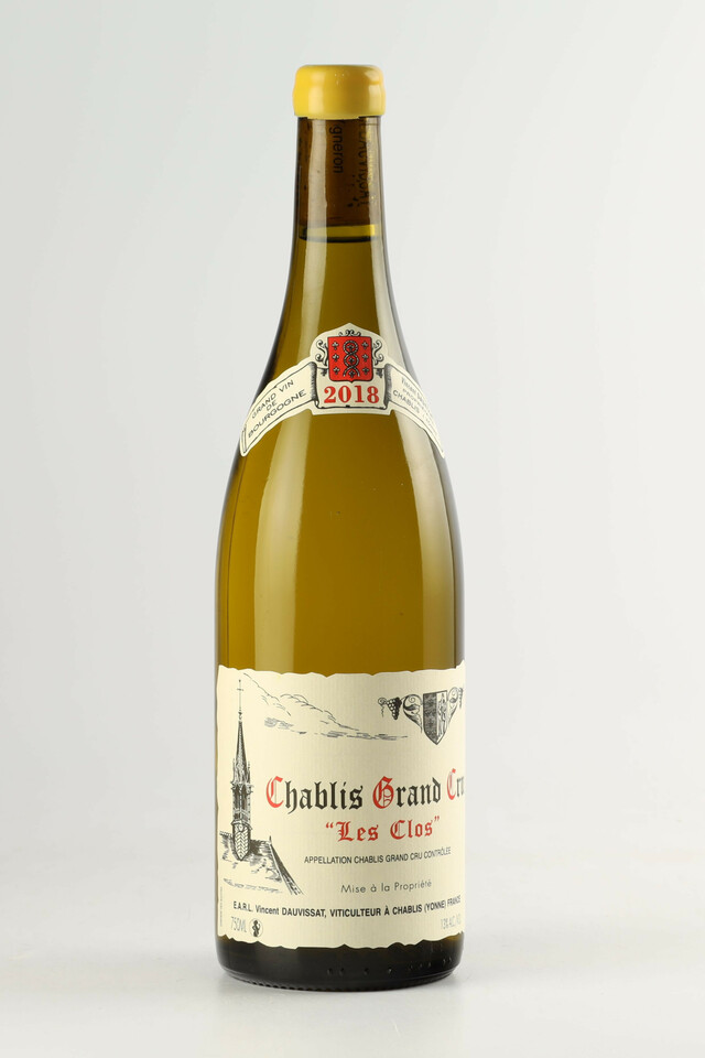 Vincent Dauvissat Chablis Les Clos Grand Cru, 2018