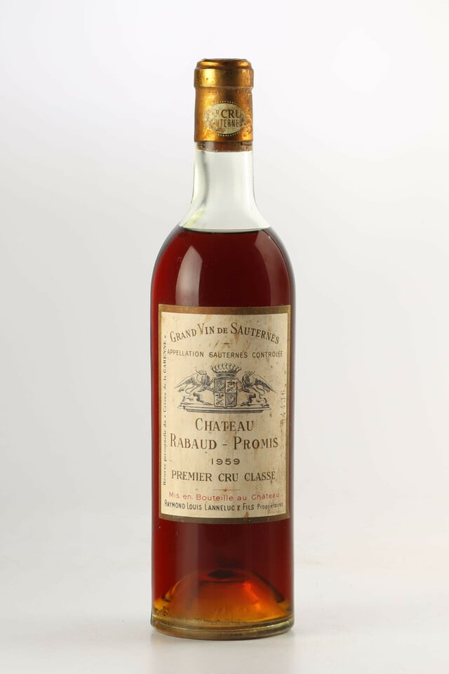 Chateau Rabaud Promis, 1959