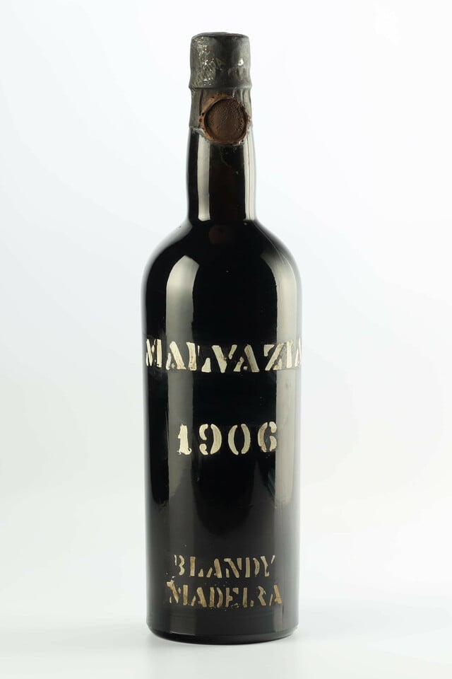 Blandy's Madeira Malmsey, 1906