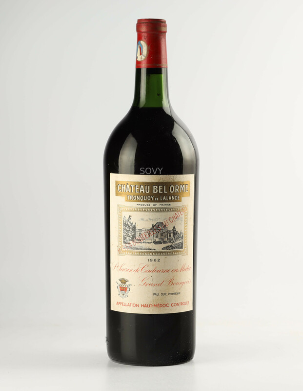 Chateau Bel Orme Tronquoy De Lalande, 1962